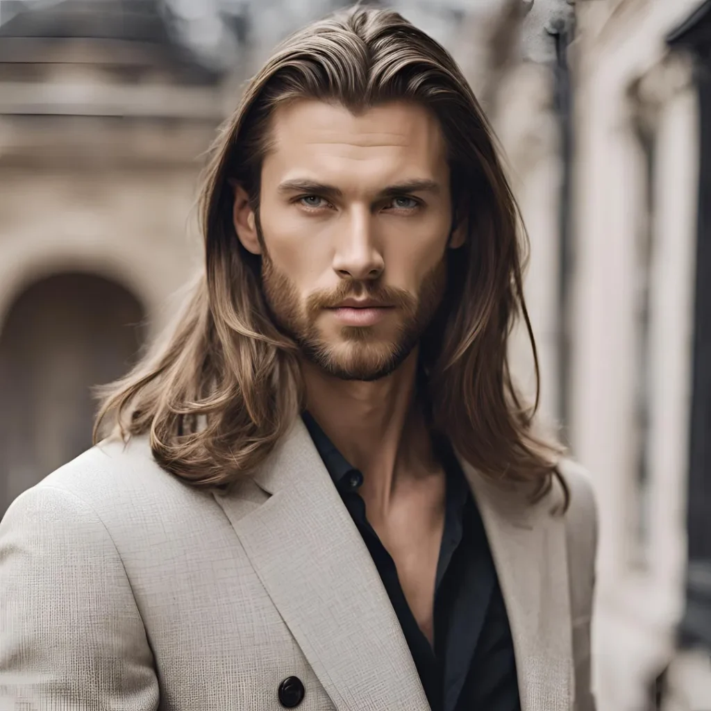 long hairstyles for men