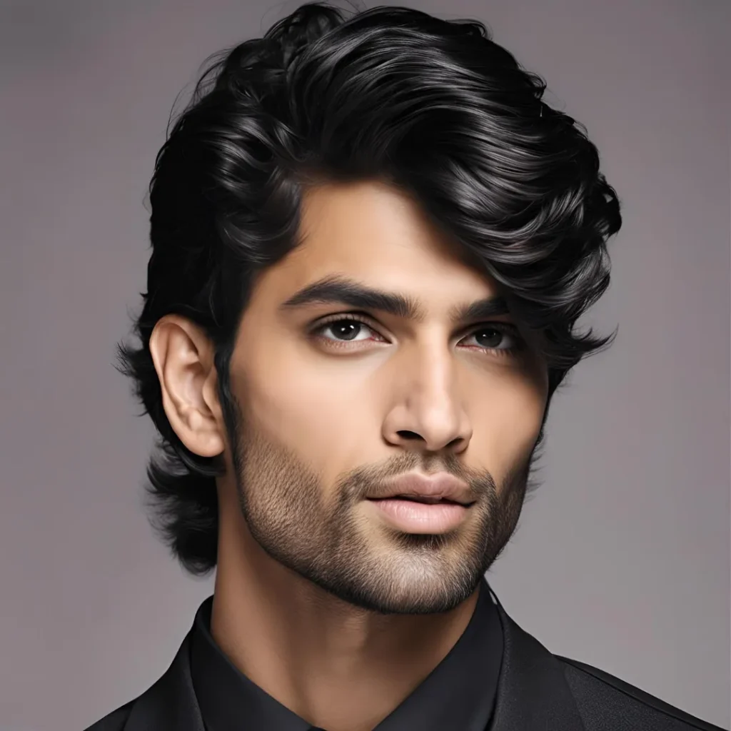 hairstyles for diamond face shape male