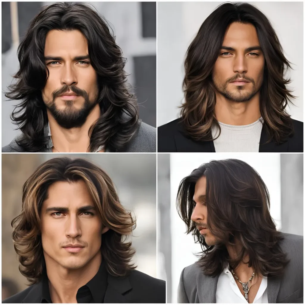 long hairstyles for men