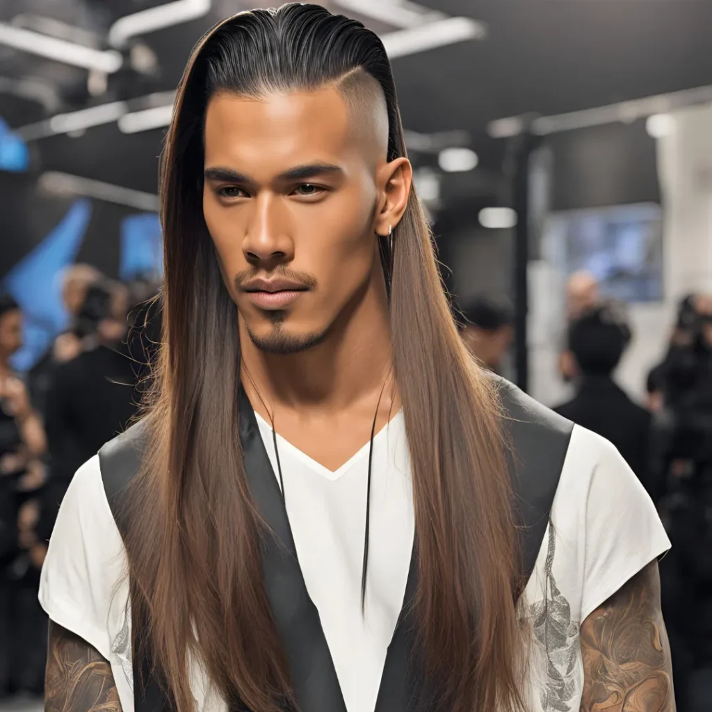 long hairstyles for men