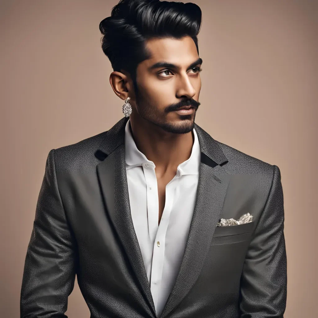 hairstyles for diamond face shape male