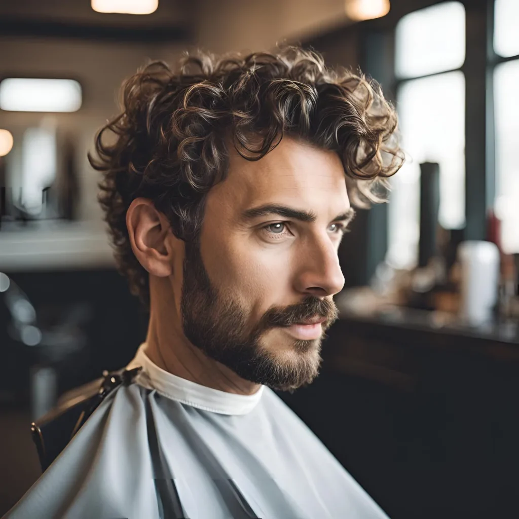 mens wavy short hairstyles