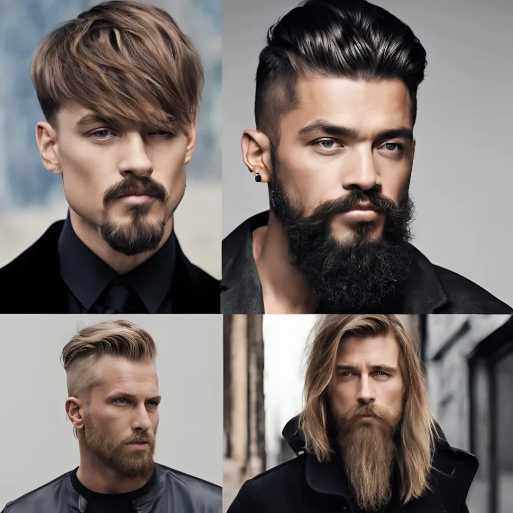  Hairstyles with Beard for men