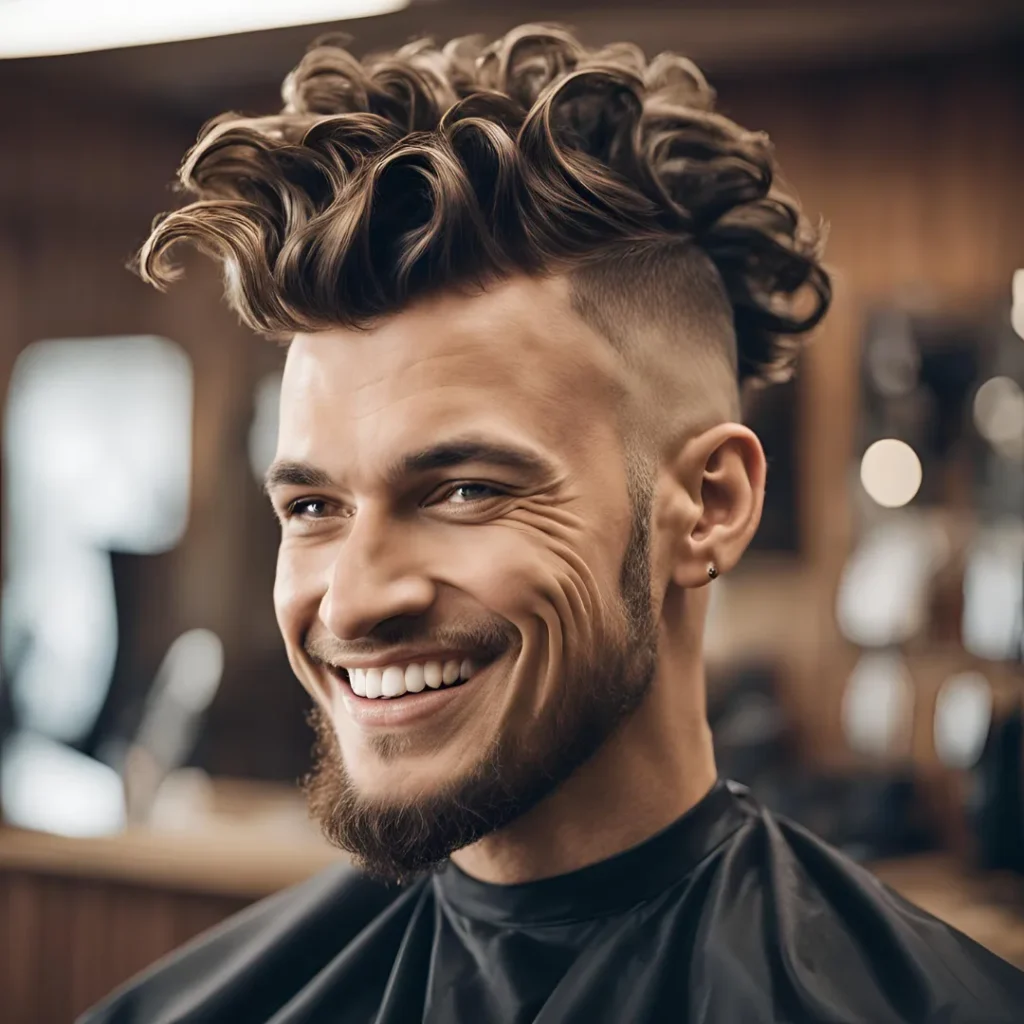 mens wavy short hairstyles