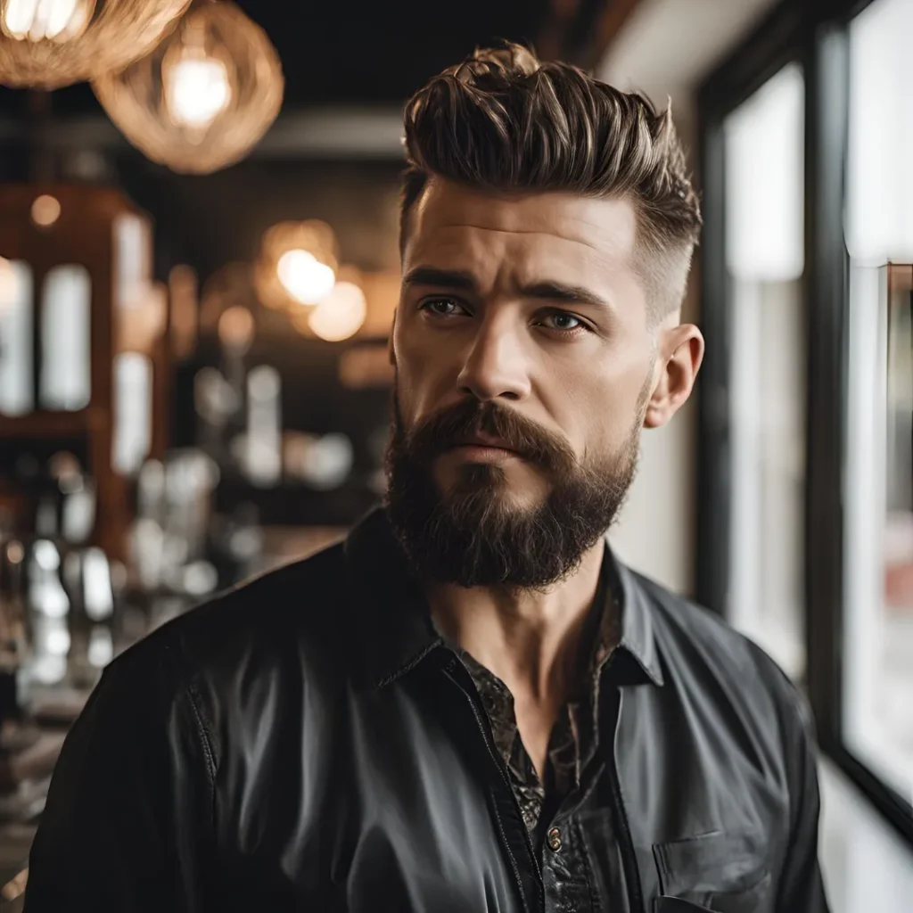  Hairstyles with Beard for men