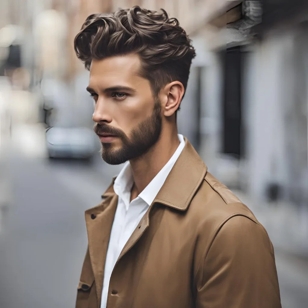 mens wavy short hairstyles