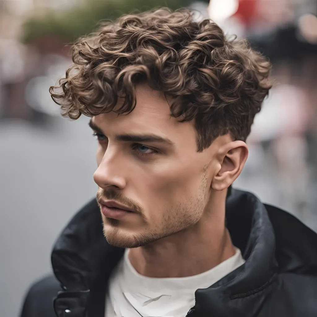 mens wavy short hairstyles