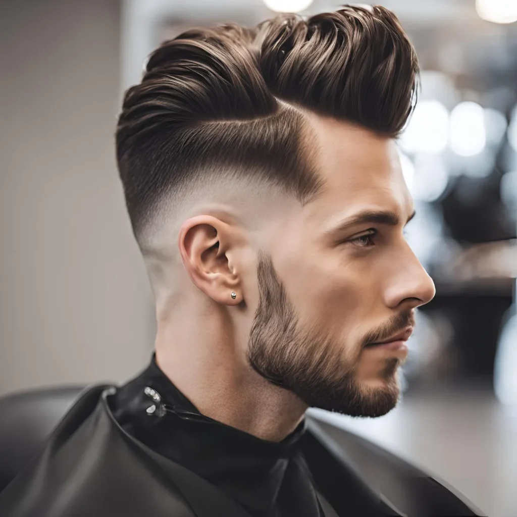 hairstyles for diamond face shape male