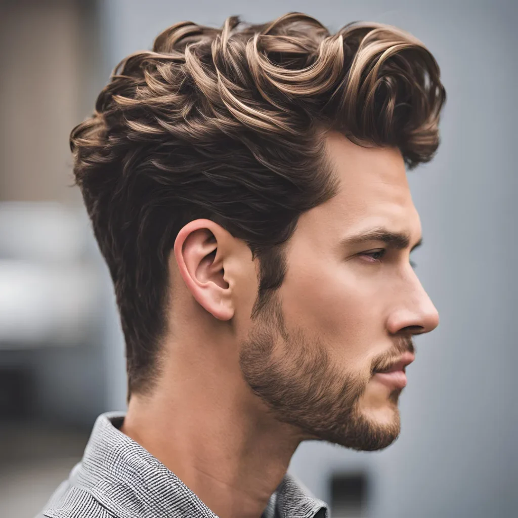 mens wavy short hairstyles