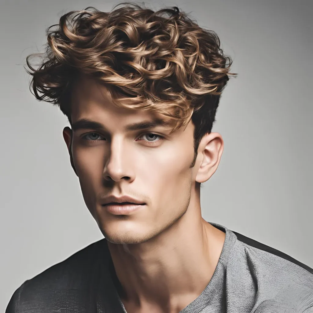 mens wavy short hairstyles