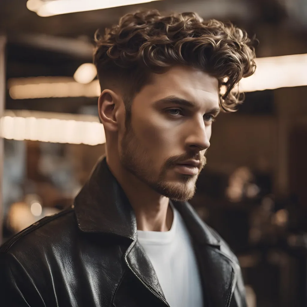 mens wavy short hairstyles