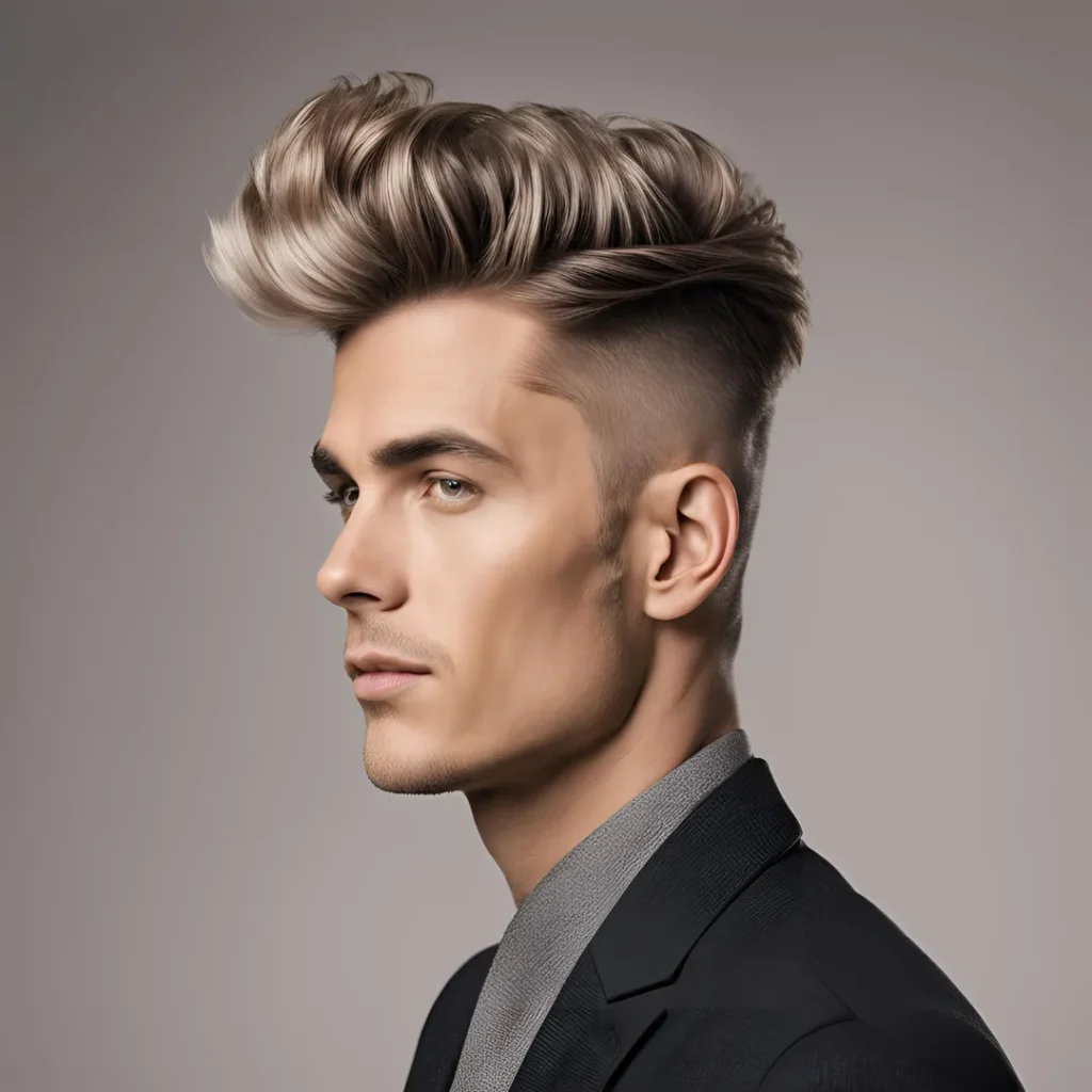 hairstyles for diamond face shape male