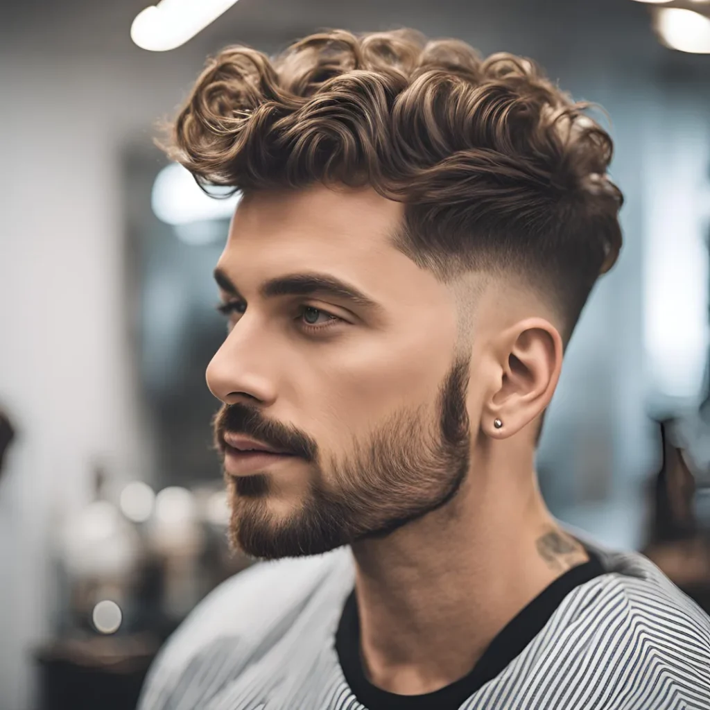 mens wavy short hairstyles