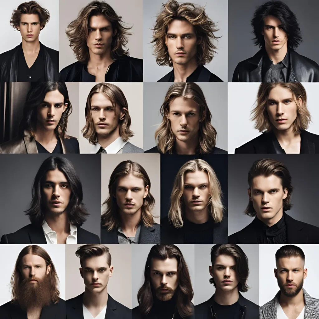 long hairstyles for men