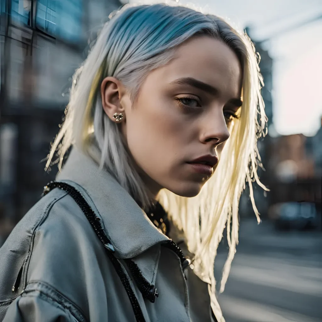 roots hairstyles billie eilish