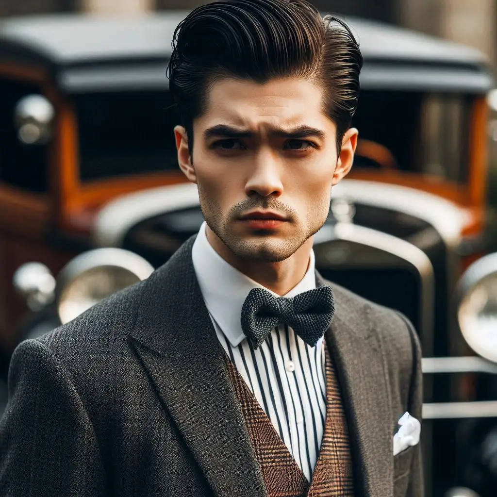 20 Unique 1920s men’s hairstyles for short hair