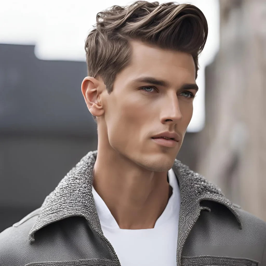 hairstyles for diamond face shape male