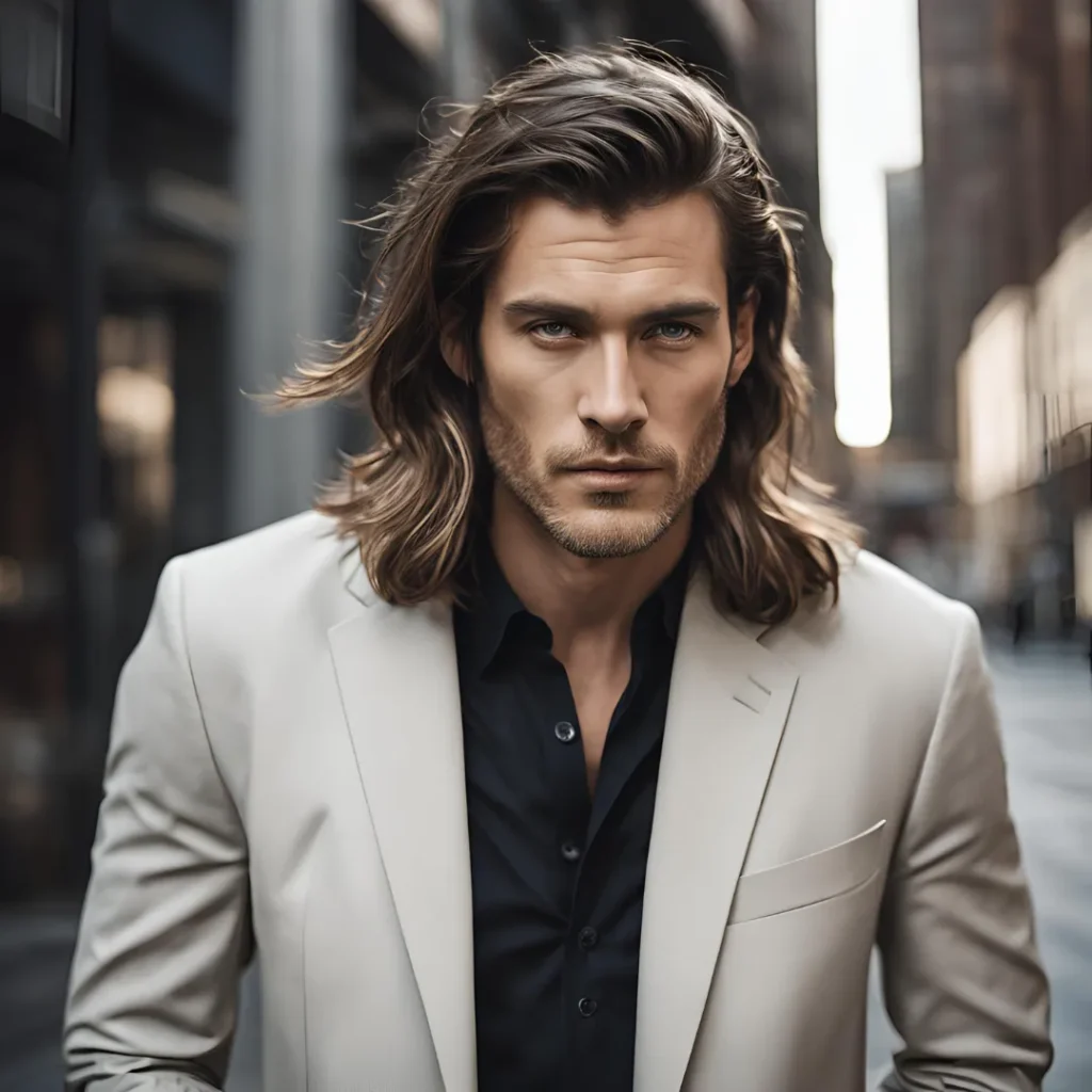 long hairstyles for men