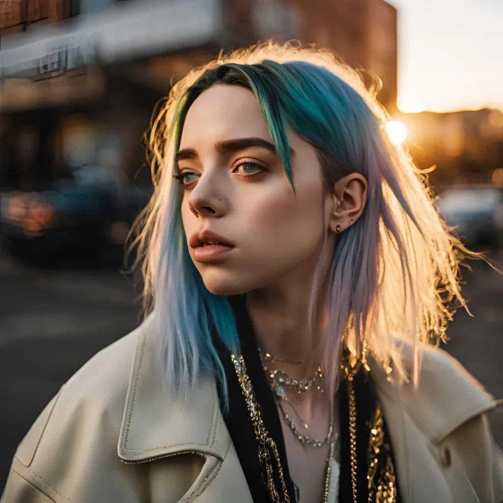 roots hairstyles billie eilish