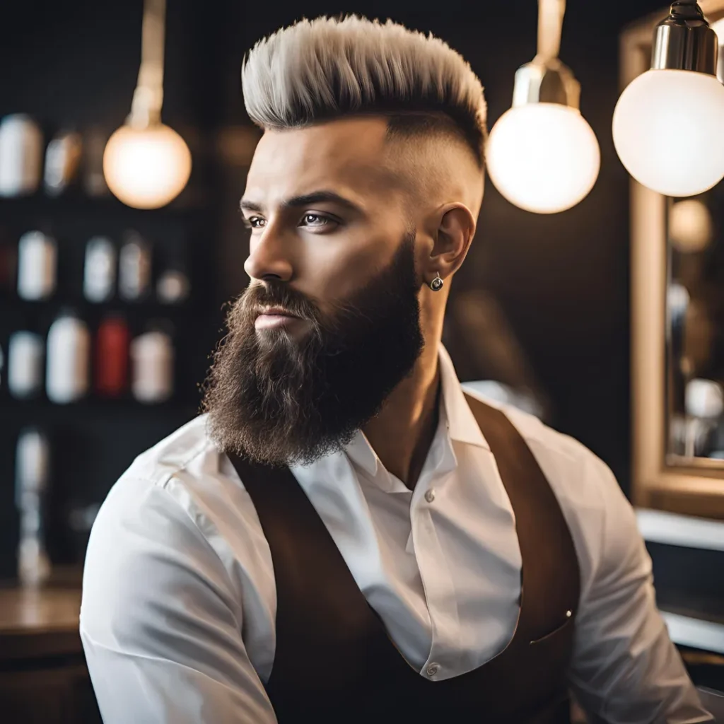  Hairstyles with Beard for men