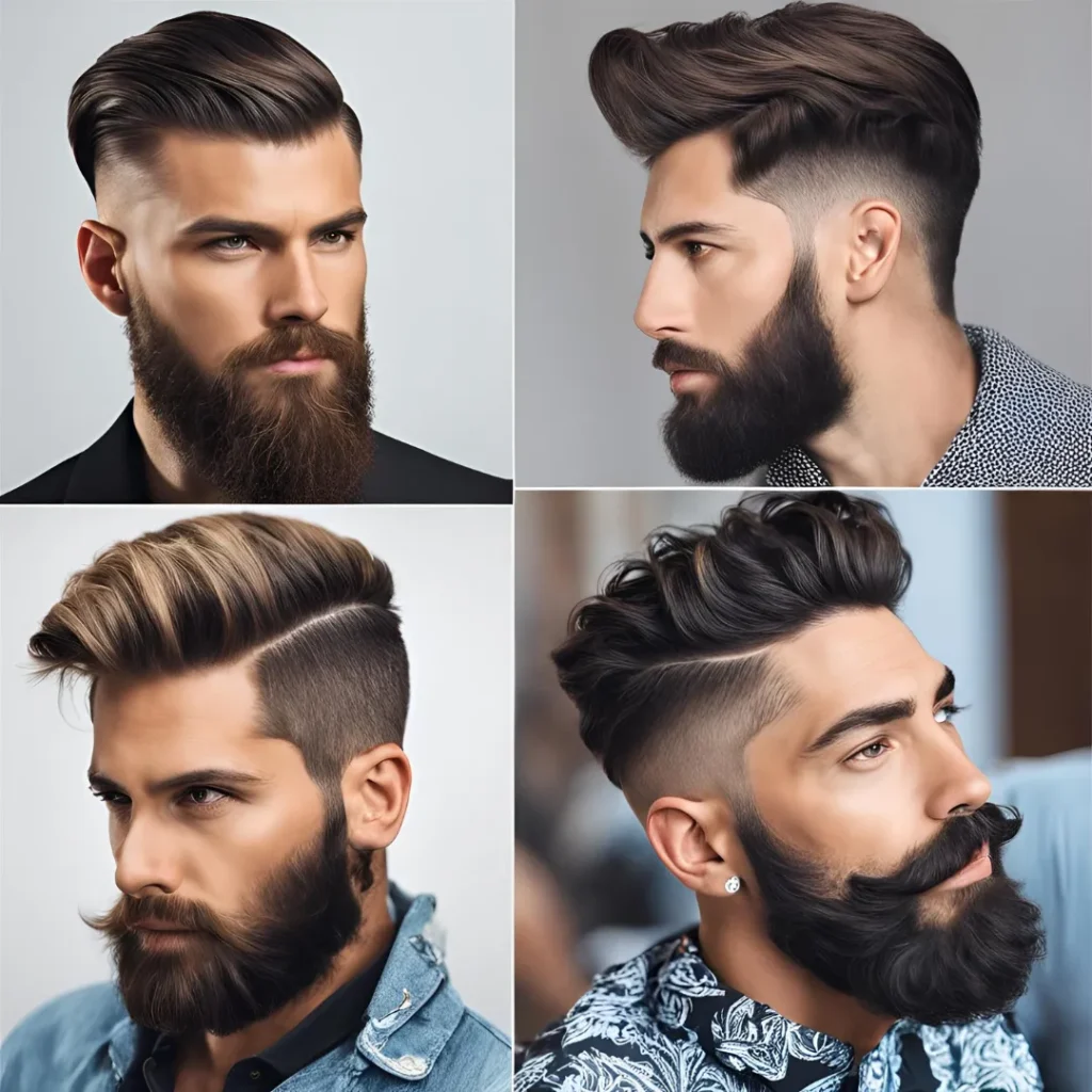  Hairstyles with Beard for men