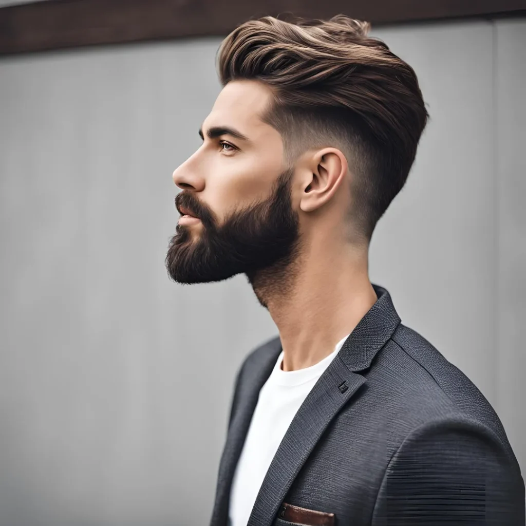  Hairstyles with Beard for men