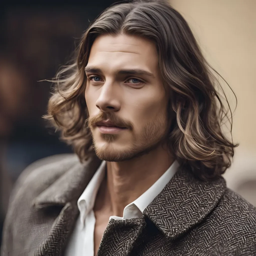 long hairstyles for men