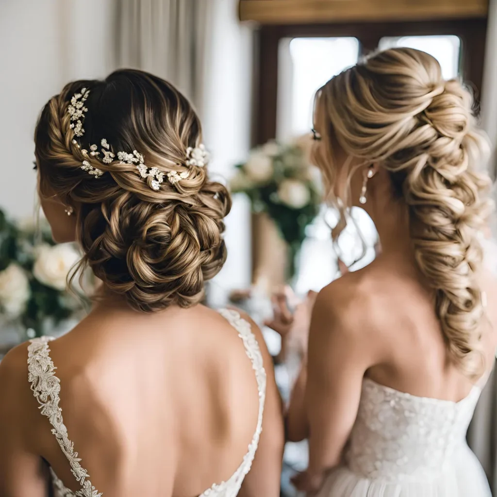 bridesmaid hairstyles