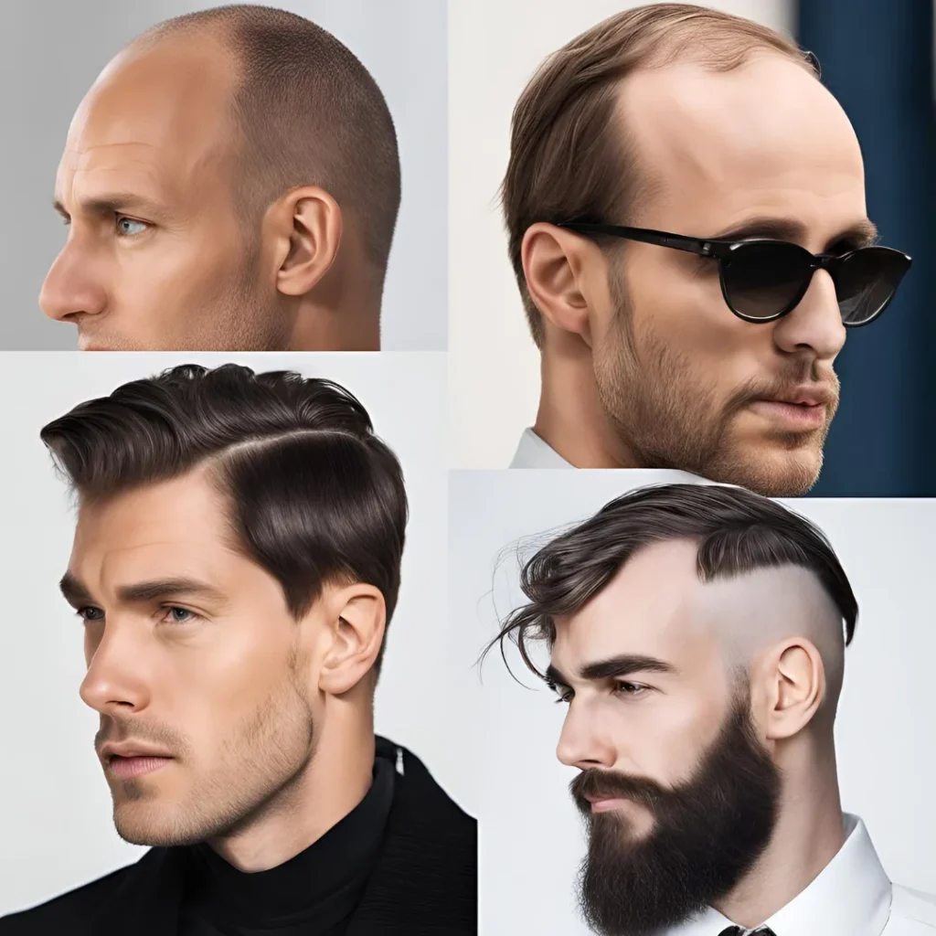 hairstyles for balding men