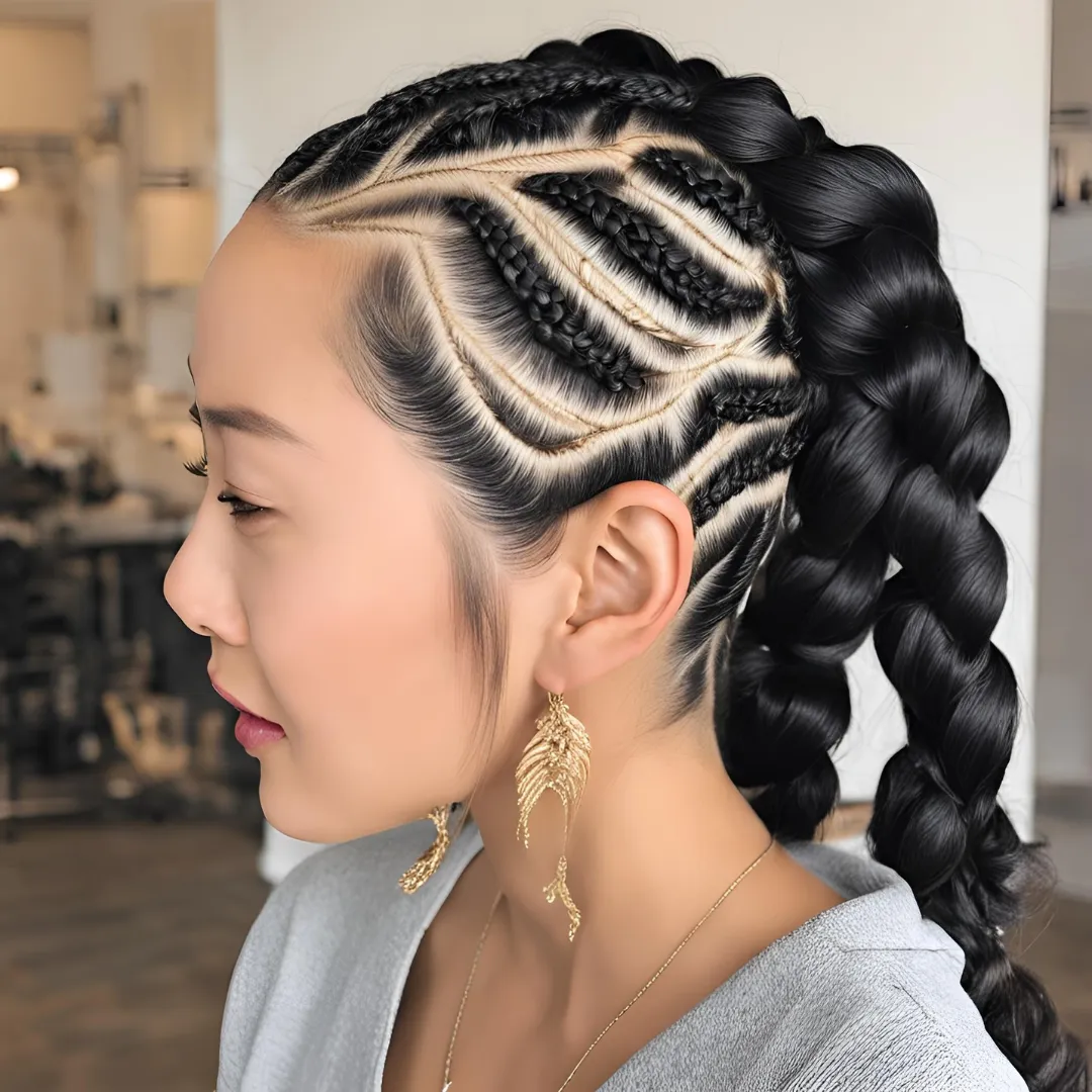 cornrow hairstyles for ladies