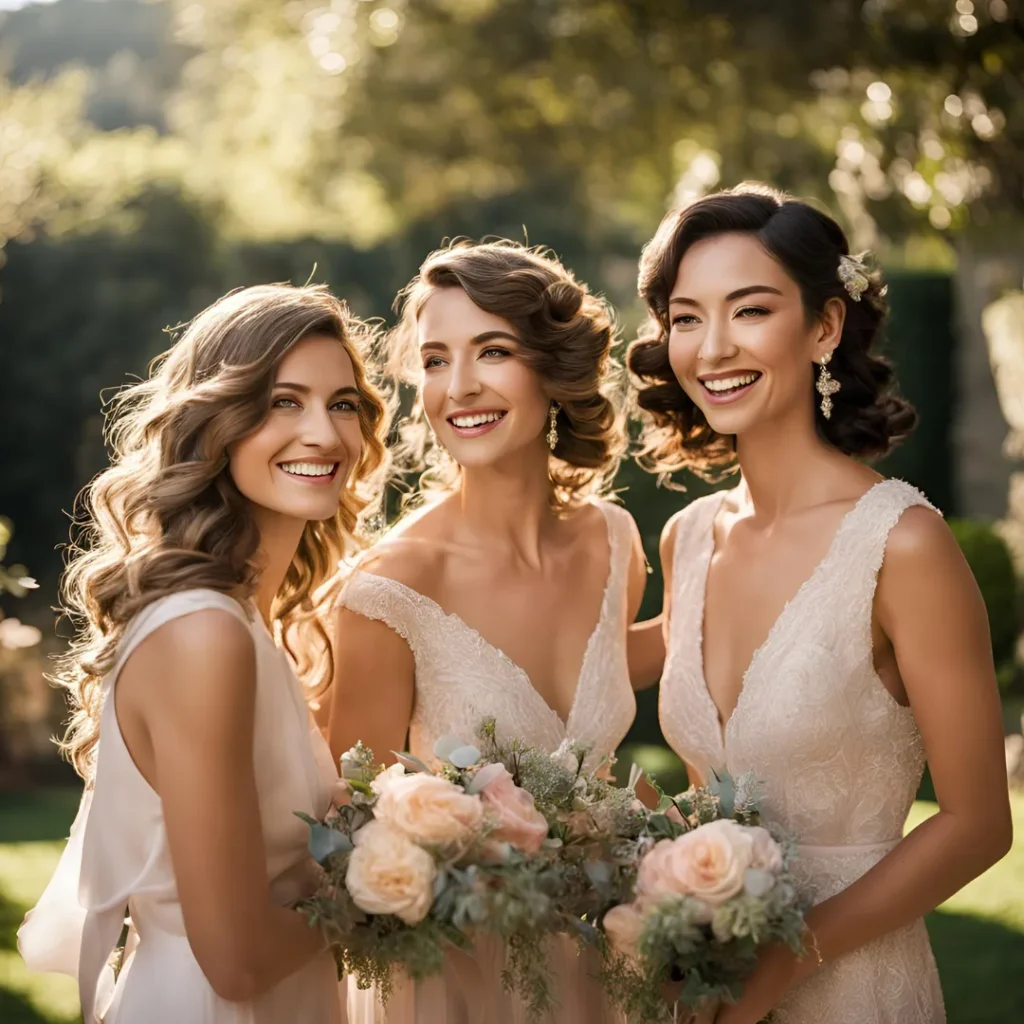 bridesmaid hairstyles