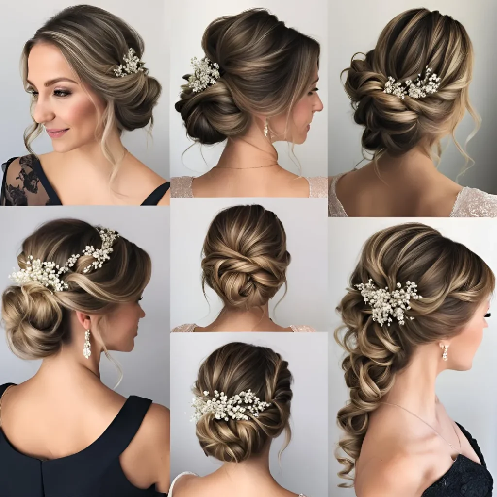 bridesmaid hairstyles