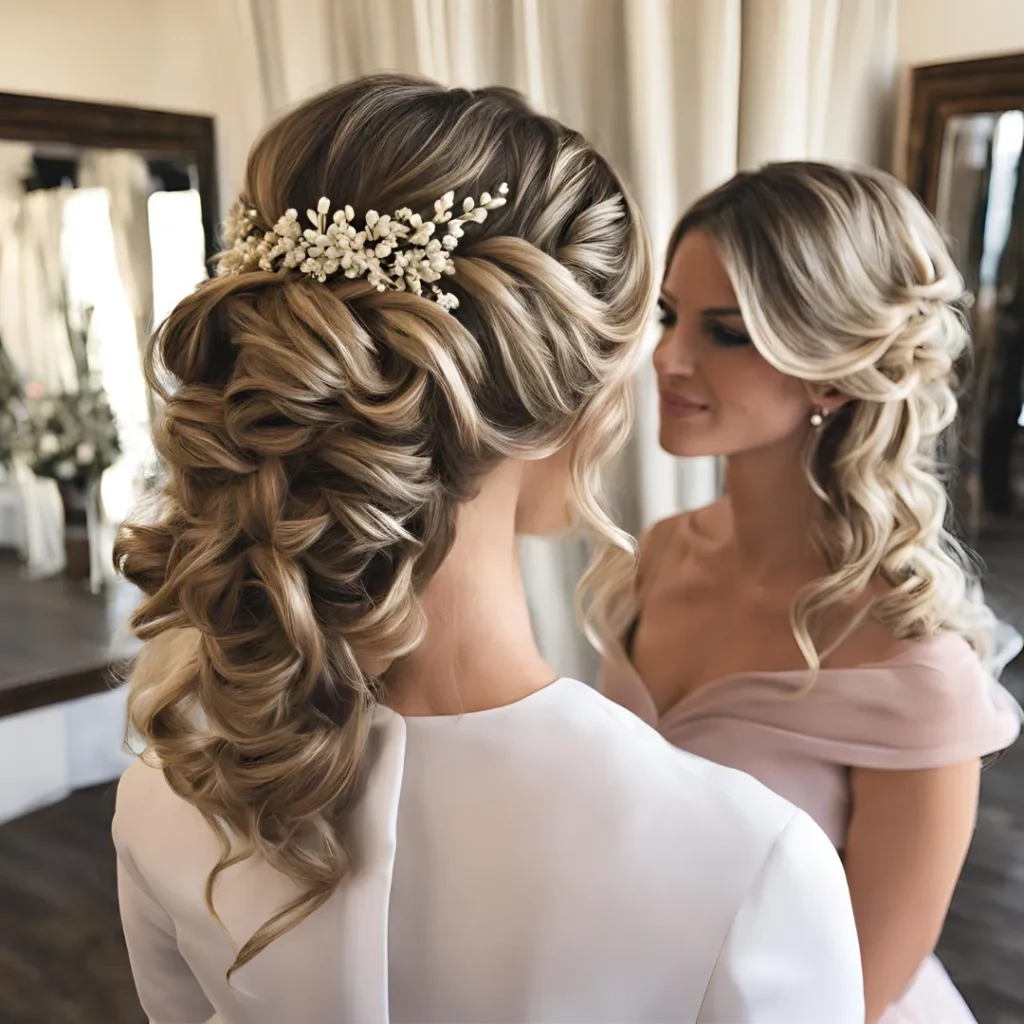 bridesmaid hairstyles