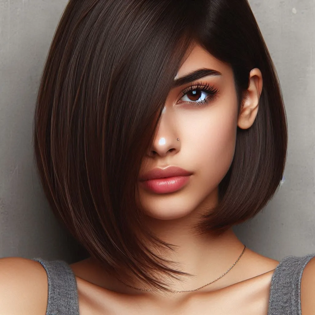 layer cut hairstyle for short hair