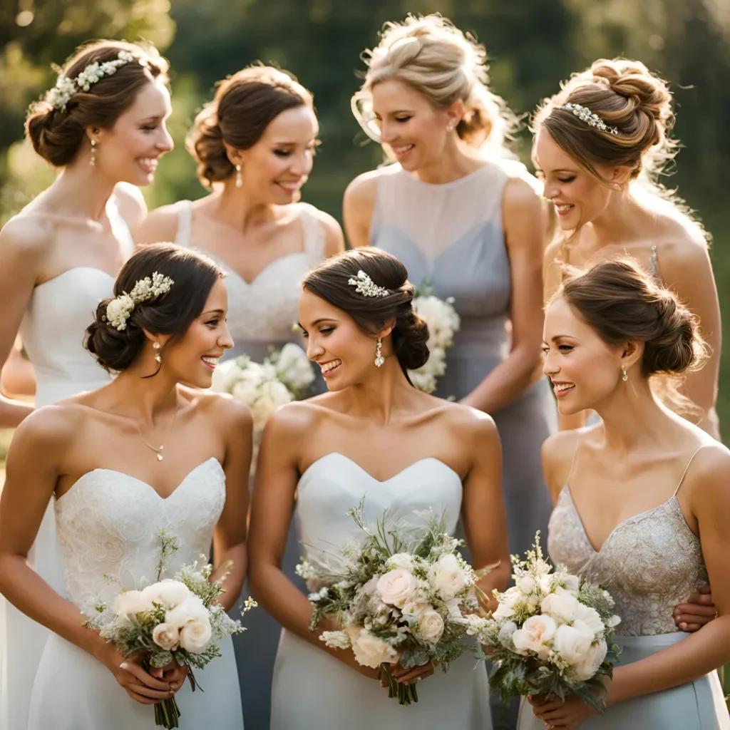 bridesmaid hairstyles