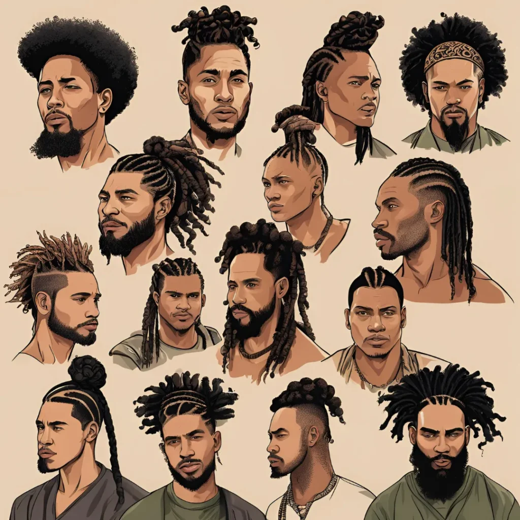 loc hairstyles for men