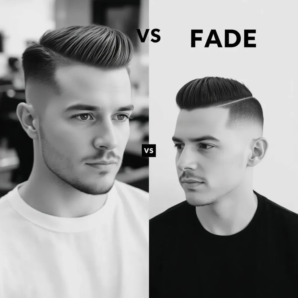 Mens Taper vs Fade Haircut