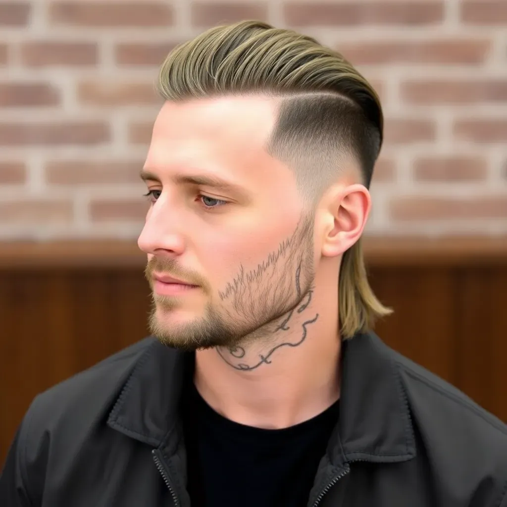 modern mullet hairstyles for men