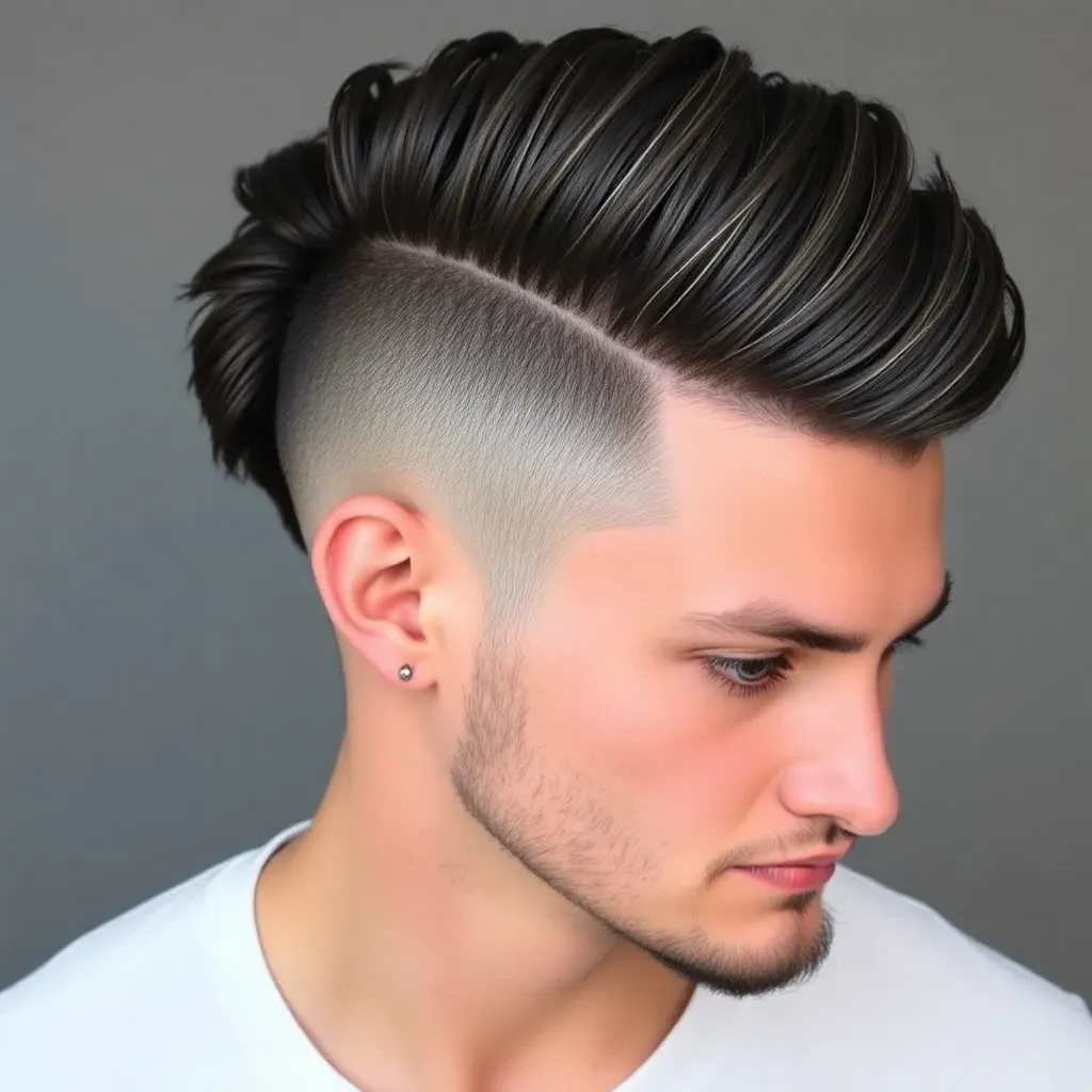 modern mullet hairstyles for men