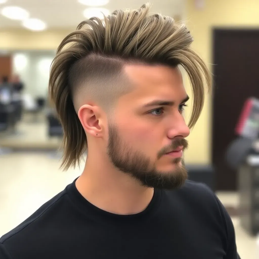 modern mullet hairstyles for men