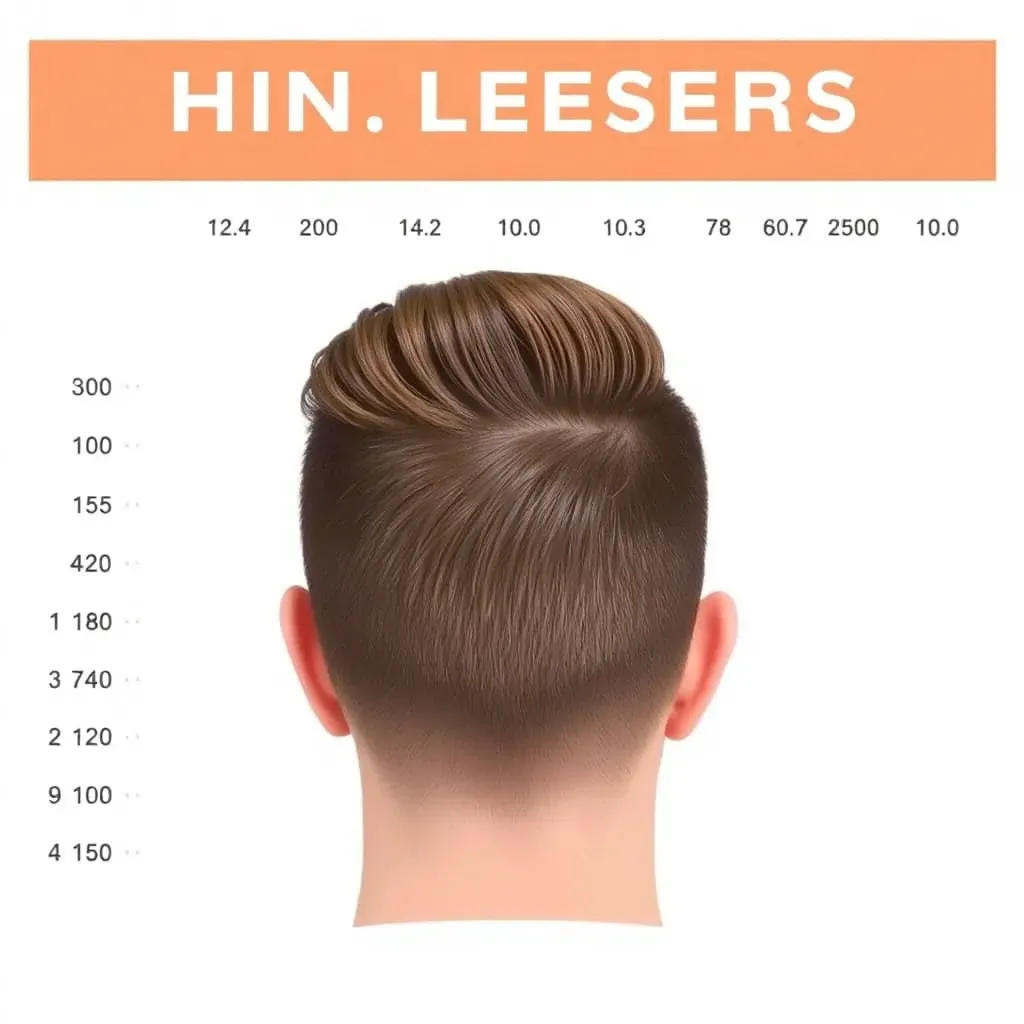 mens hair lengths chart