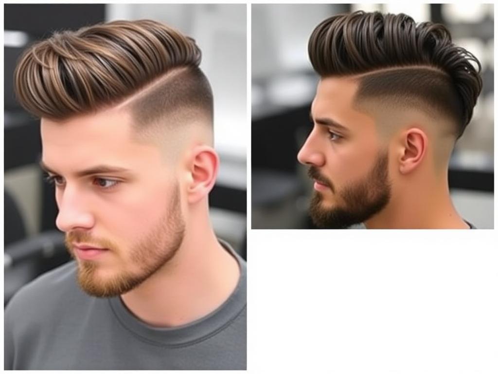 a men with Trending Hairstyles of 2024