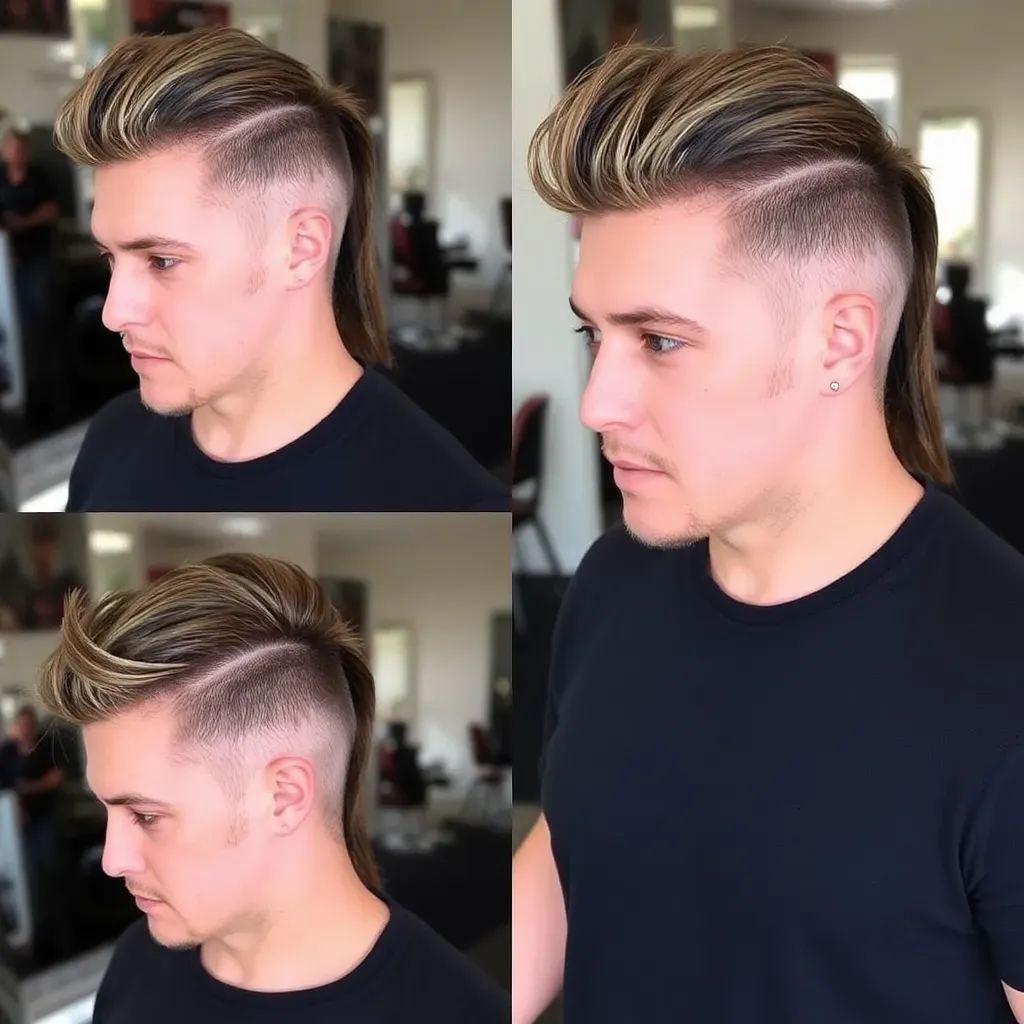 modern mullet hairstyles for men